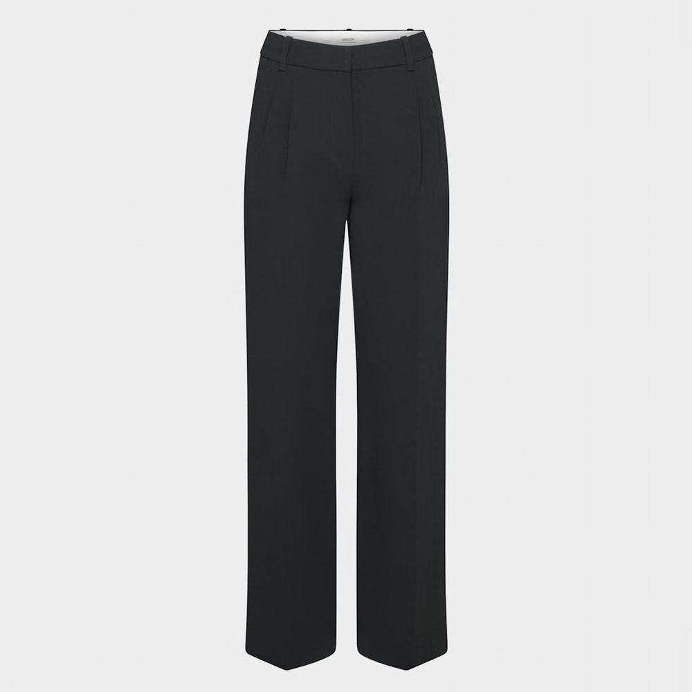 Aritzia Effortless Black Pant - Size 4